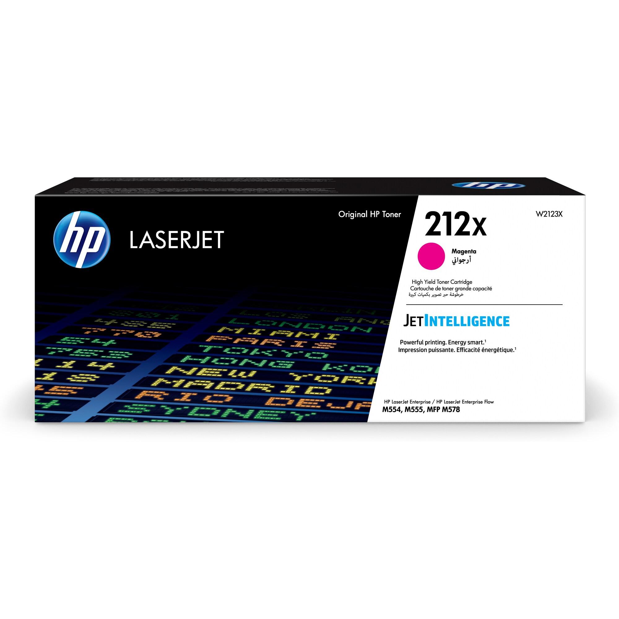 Hp - Toner originale - Magenta - 212X - W2123X - 10.000 pag