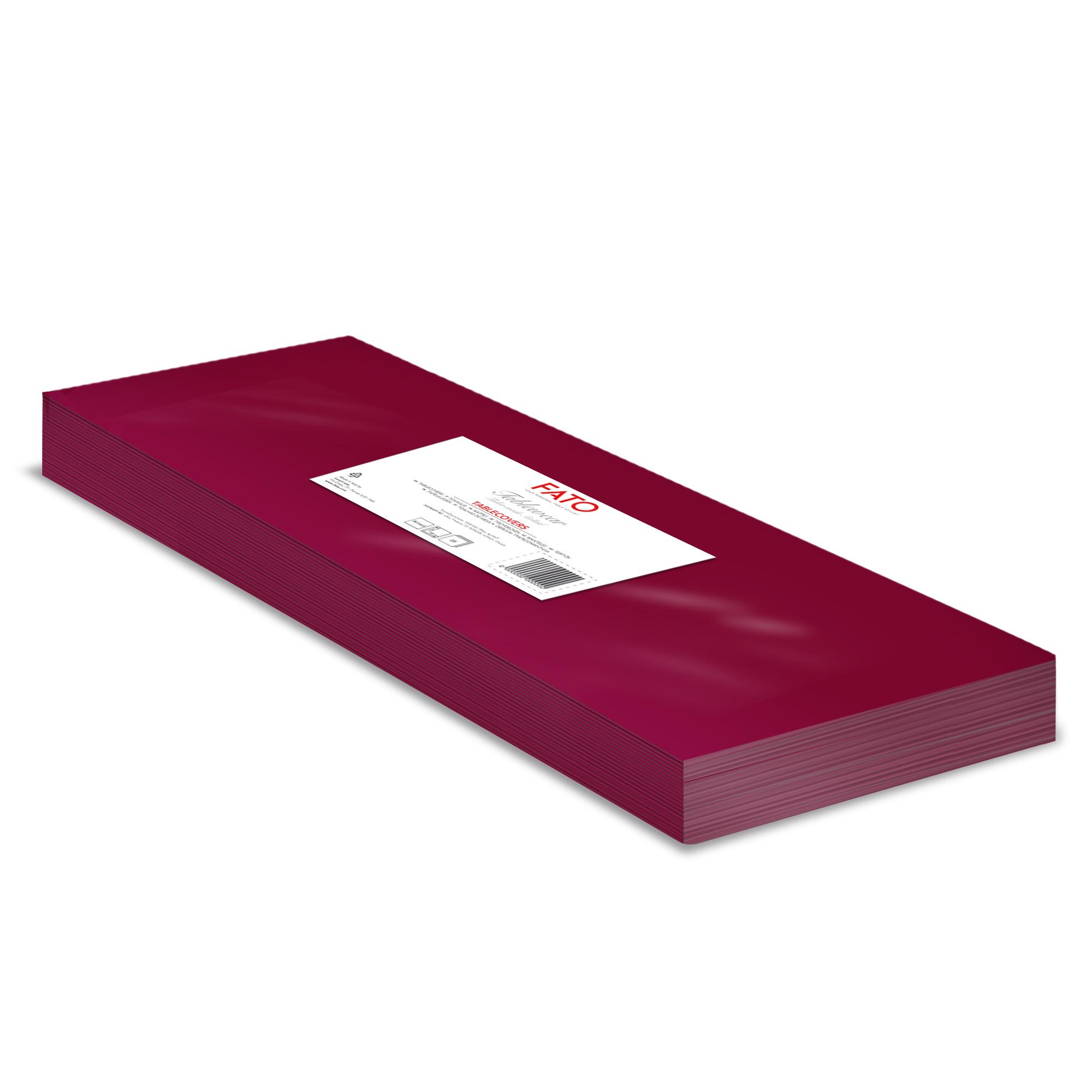 Tovaglia linea AirLaid - 100 x 100 cm - bordeaux - Fato - conf. 25 pezzi