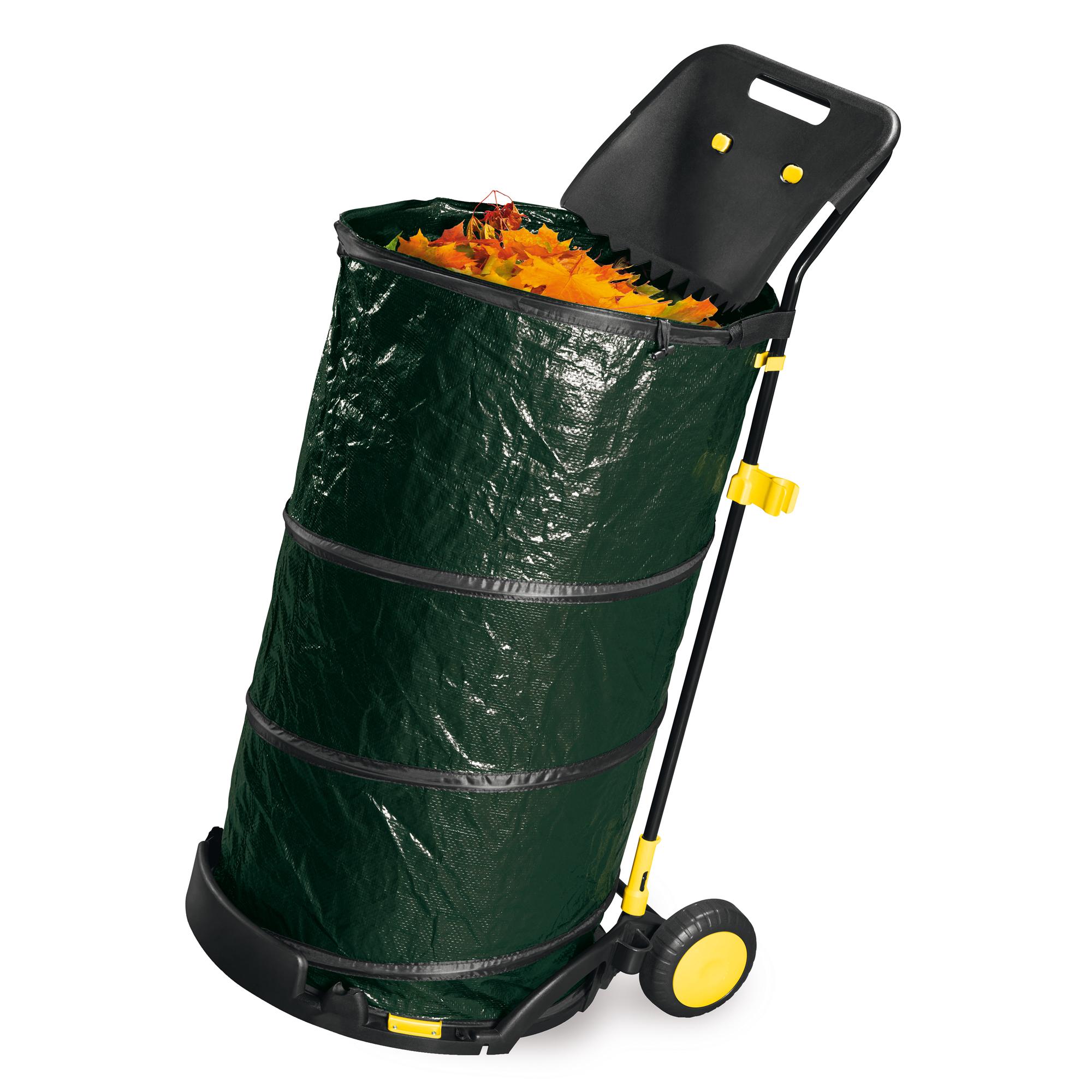 Carrello raccoglifoglie Pop-Up - 150 L - PE - Garden Friend