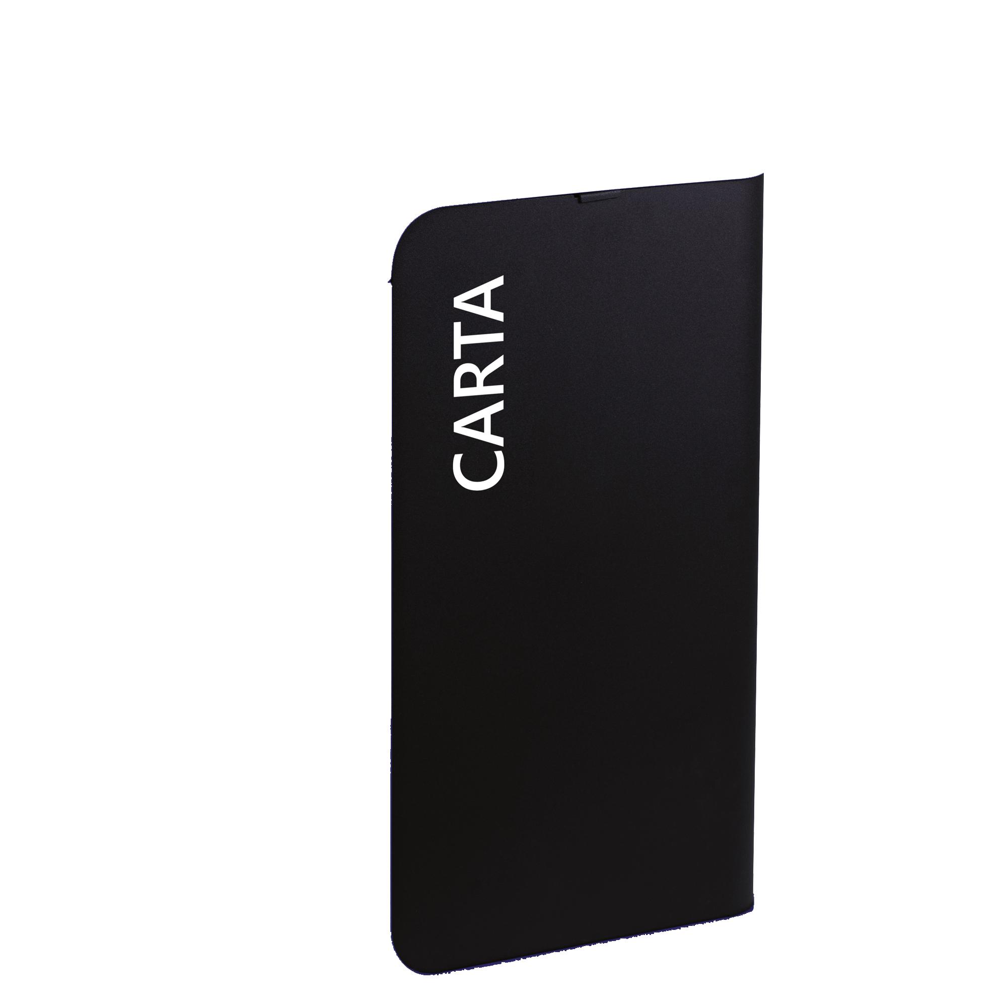 Etichetta adesiva raccolta differenziata - con stampa "CARTA" - 50 x 300 mm - vinile - bianco opaco - Medial