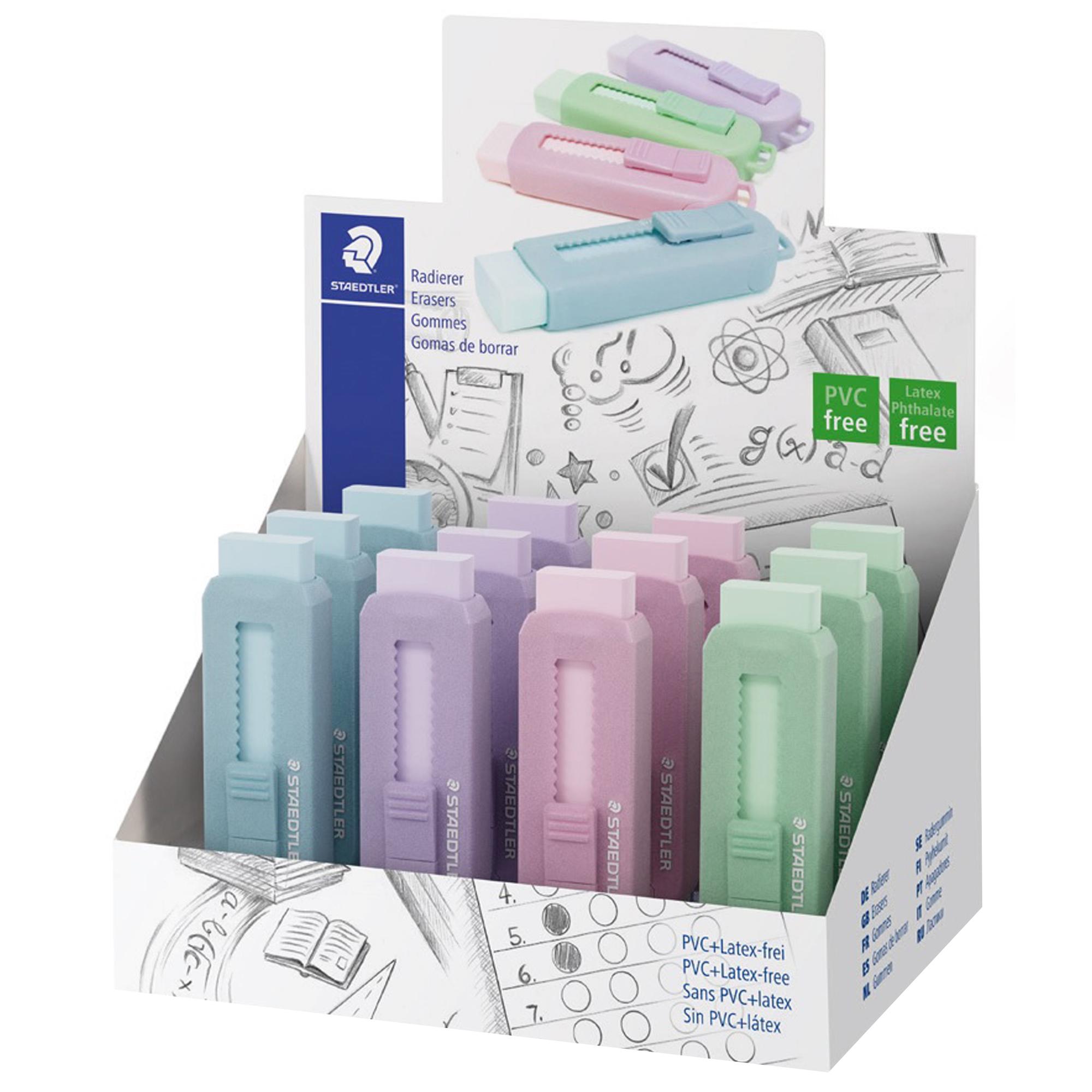 Gomma con involucro in plastica rigida con cursore di scorrimento senza PVC ftalati e e latice
