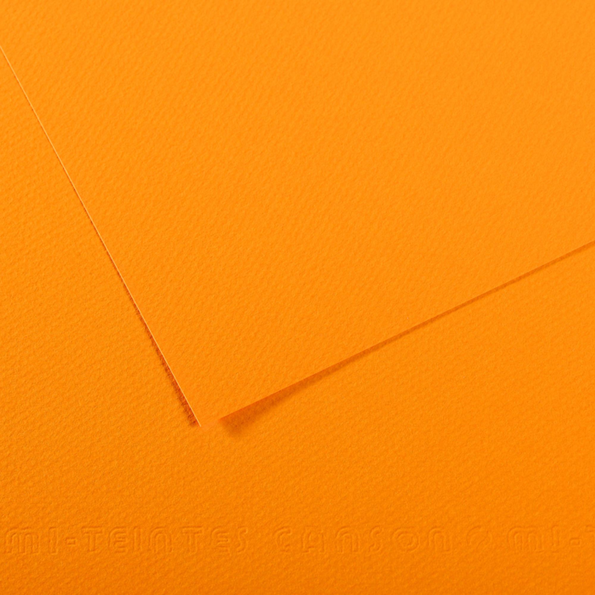 Foglio Mi-Teintes - A4 - 160 gr - giallo sole - Canson