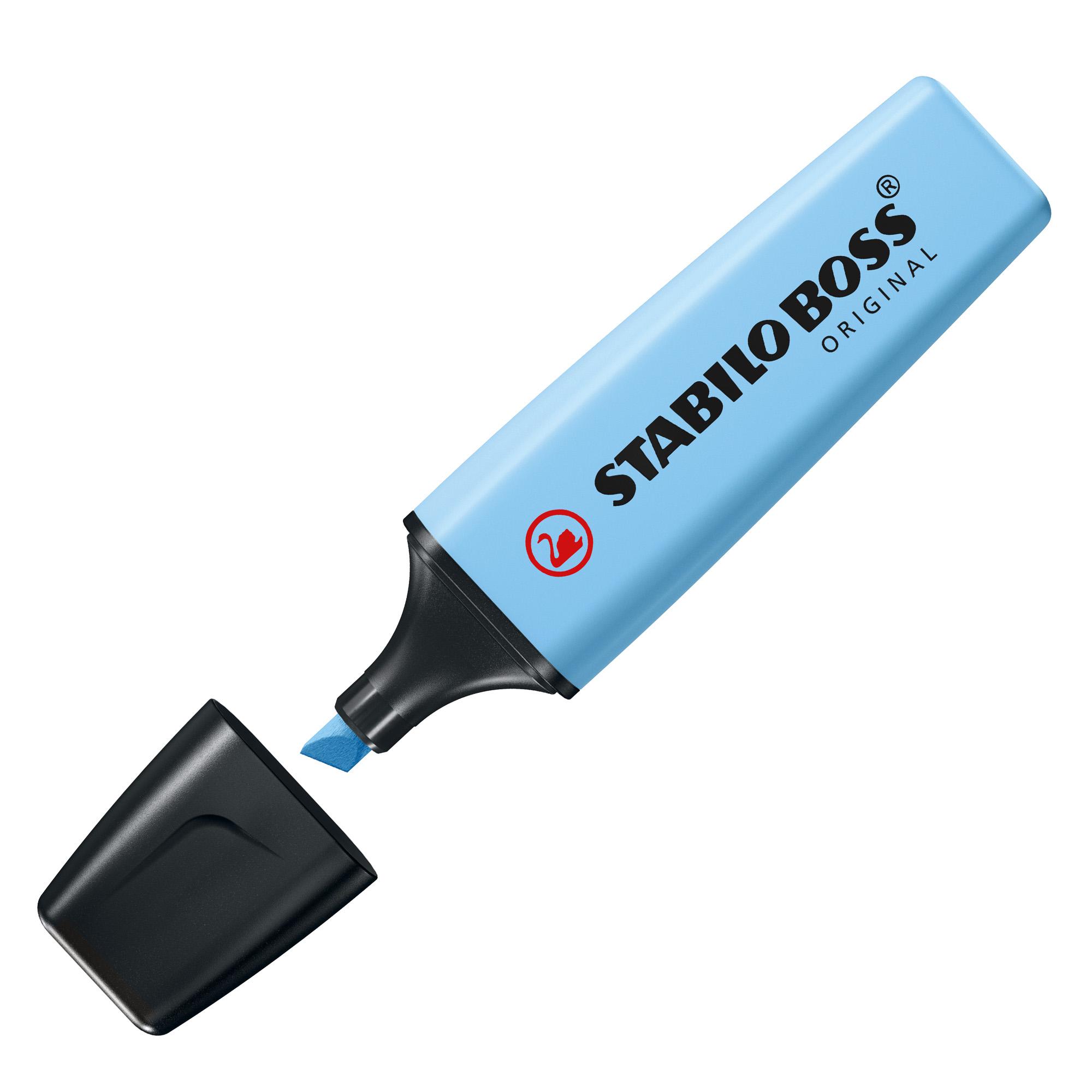 Evidenziatore Stabilo Boss Pastel - tratto 2 - …