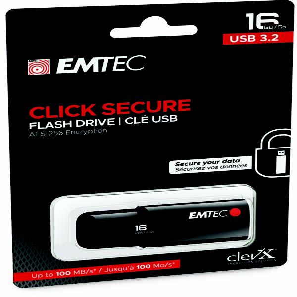 Emtec - Memoria USB B120 Click&Secure - ECMMD16GB123 …