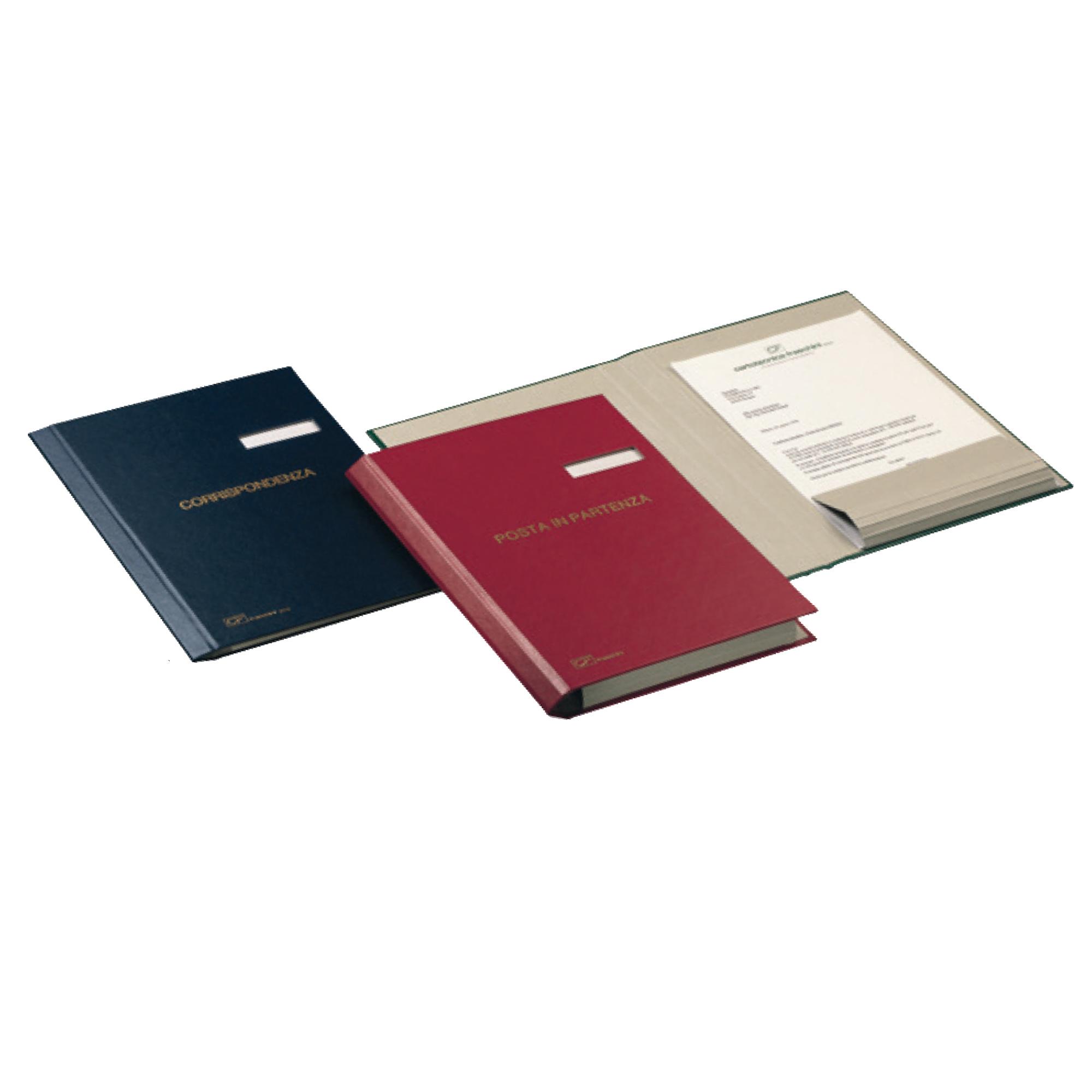 Fraschini - Cartelletta a 1 patta - per 240 x 340 mm - blu