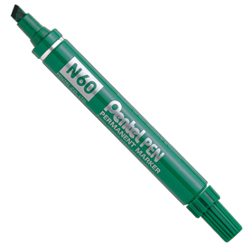 Marcatore N60 punta scalpello verde 4 3 mm (conf.12)