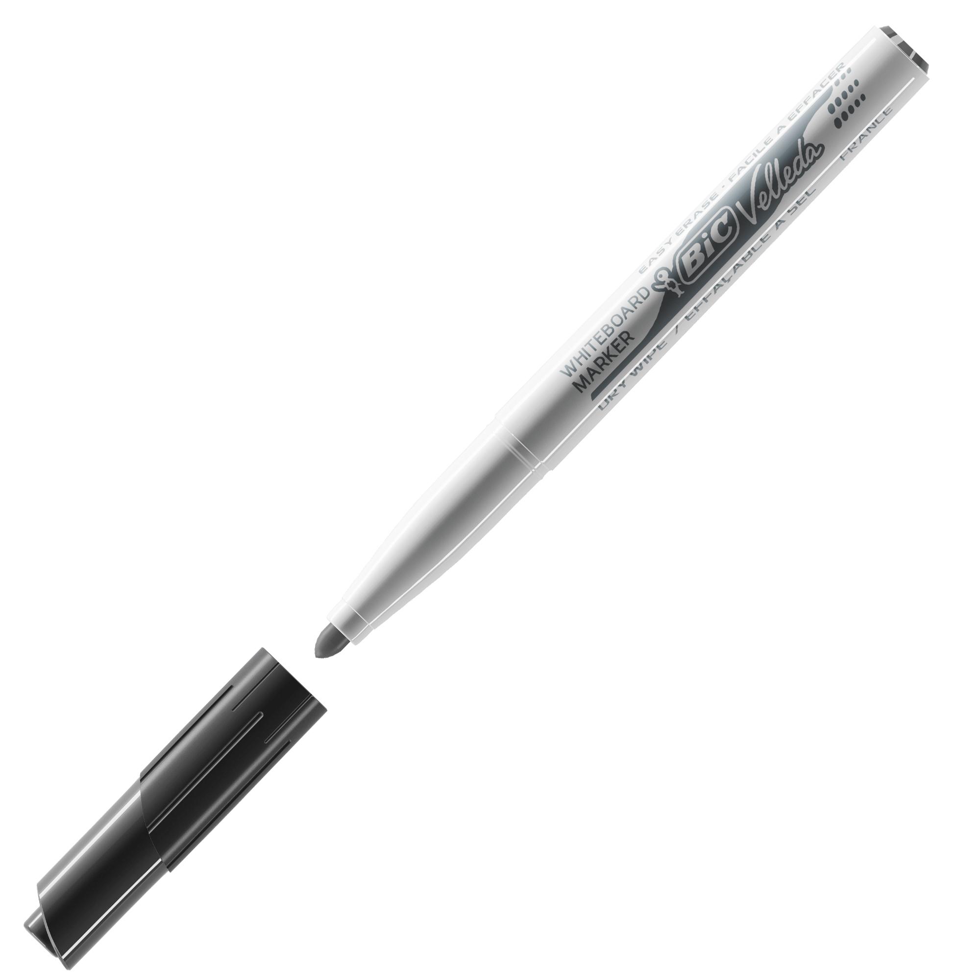 Bic Whiteboard Marker Velleda 1741 nero punta tonda …