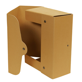 Scatola progetto - dorso 10 cm - 25 x 35 cm - cartone FSC - avana - Starline
