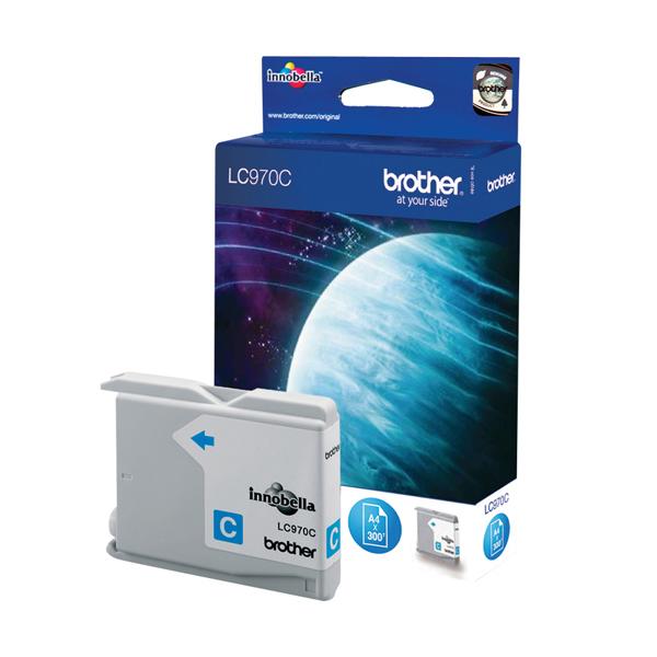 Brother LC970C - Ciano - originale - cartuccia d'inchiostro - per Brother DCP-135C, DCP-150C, DCP-153C, DCP-157C, MFC-235C, MFC-260C