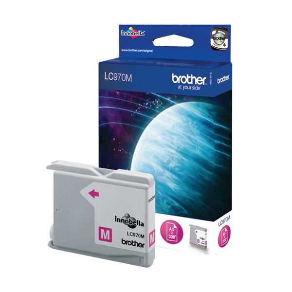 Brother LC970M - Magenta - originale - cartuccia d'inchiostro - per Brother DCP-135C, DCP-150C, DCP-153C, DCP-157C, MFC-235C, MFC-260C
