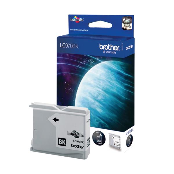 Brother LC970BK - Nero - originale - cartuccia d'inchiostro - per Brother DCP-135C, DCP-150C, DCP-153C, DCP-157C, MFC-235C, MFC-260C