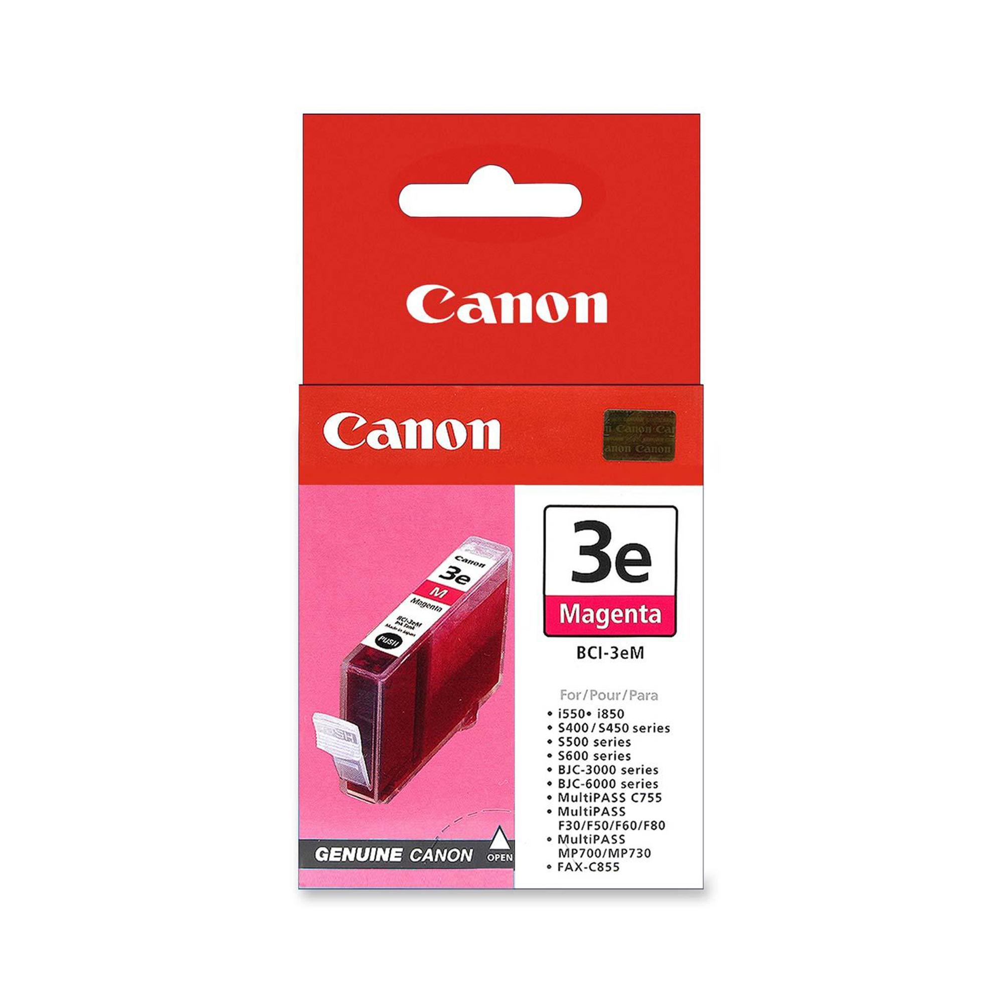 Canon BCI-3EM - 13 ml - magenta - originale - serbatoio inchiostro - per BJC-6200; i550, 6500, 850; S400, 500, 520, 530, 630, 6300, 750; SmartBase MPC400, MPC600