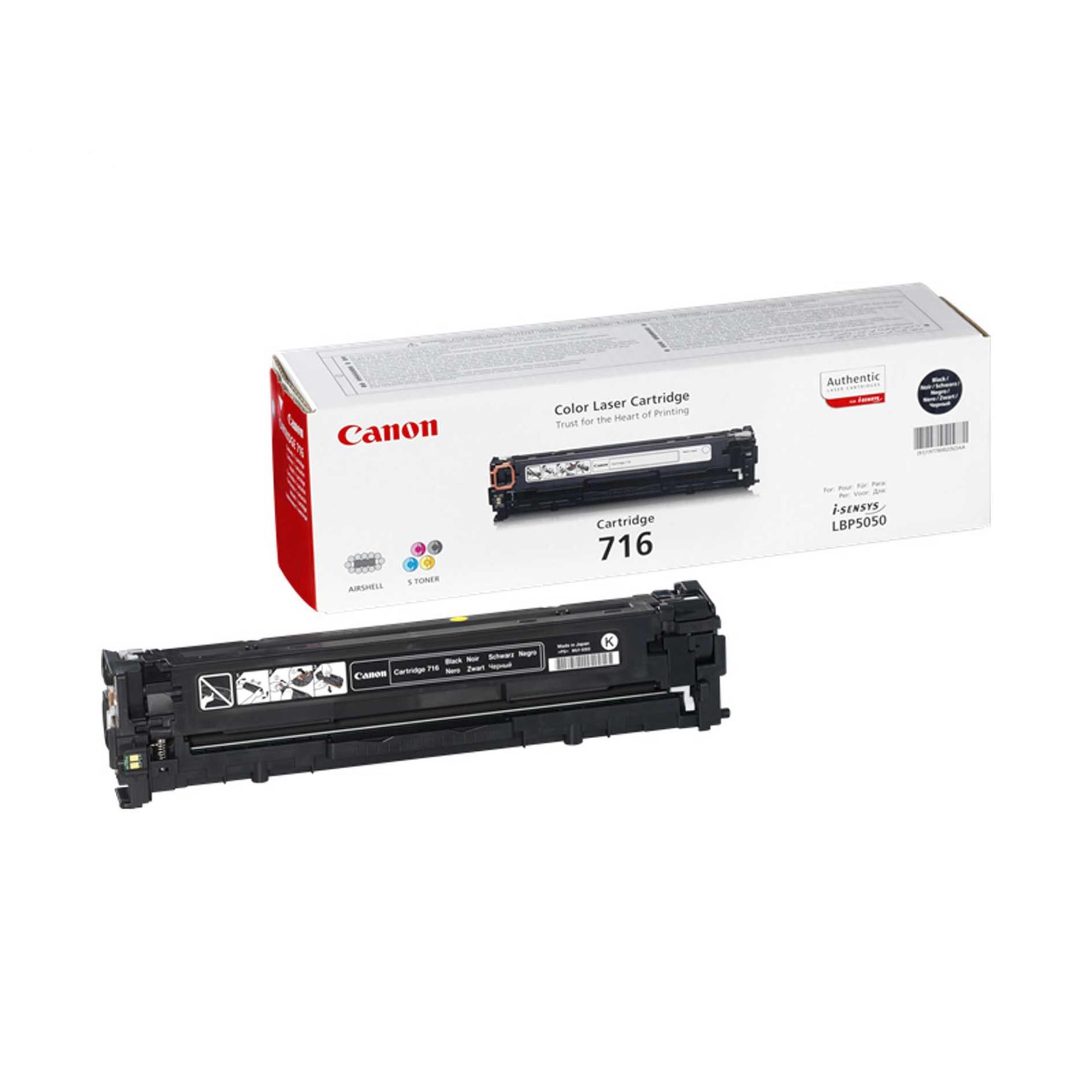 Canon Cartridge 716 Black, 2300 pagine, Nero, 1 pz