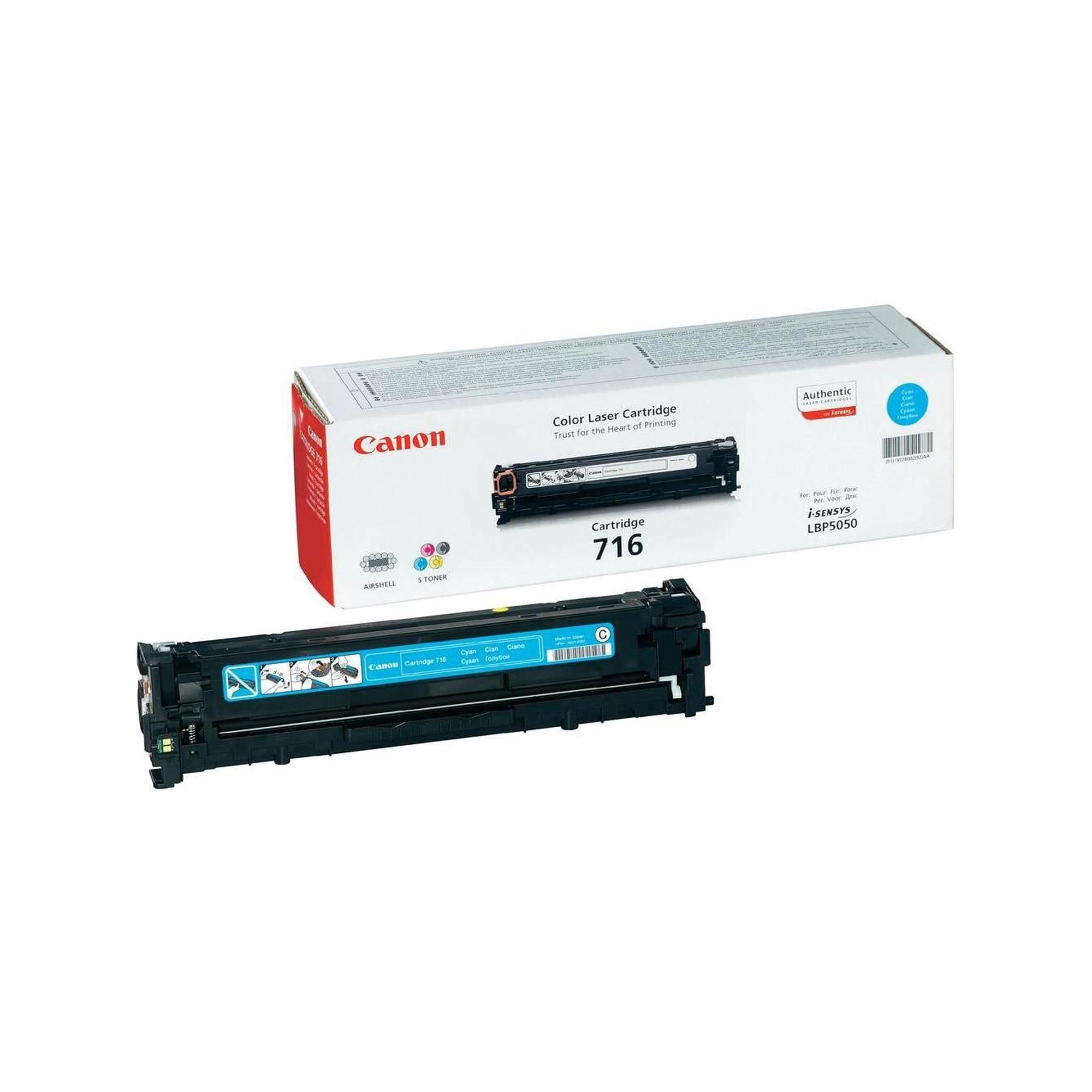 Canon 716 Cyan, 1500 pagine, Ciano, 1 pz