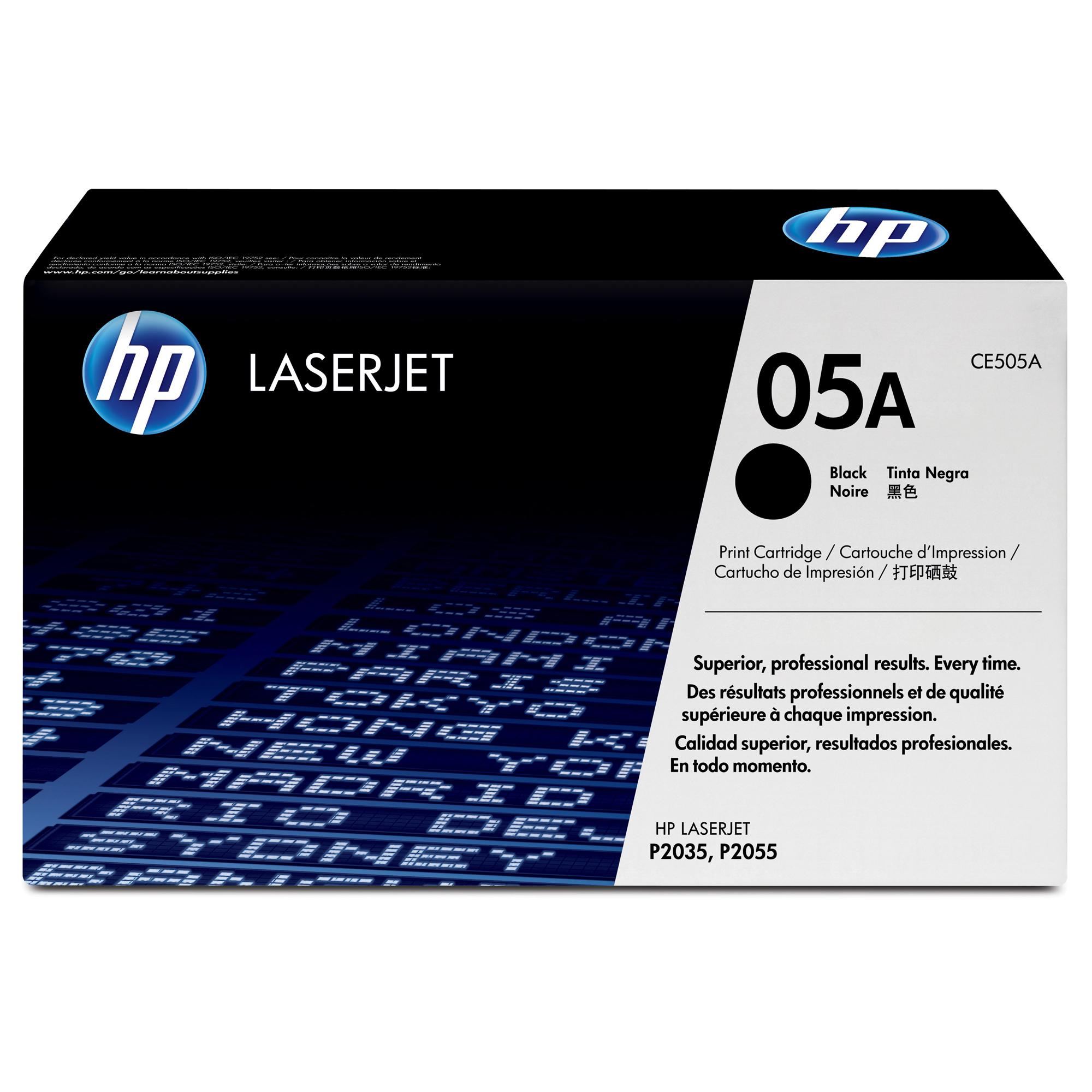 HP 05A TONER NERO PER LASERJET P2035-P2055 GARANZIA ITALIA