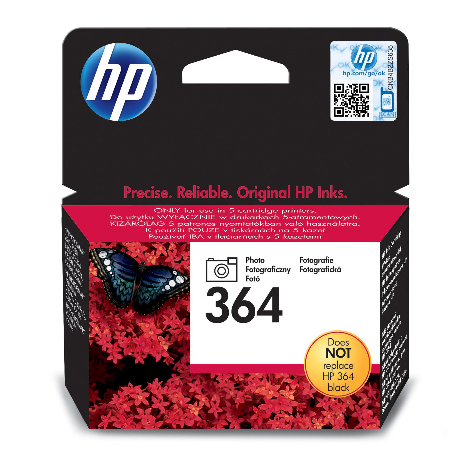 HP 364 CARTUCCIA INK-JET NERO FOTOGRAFICO