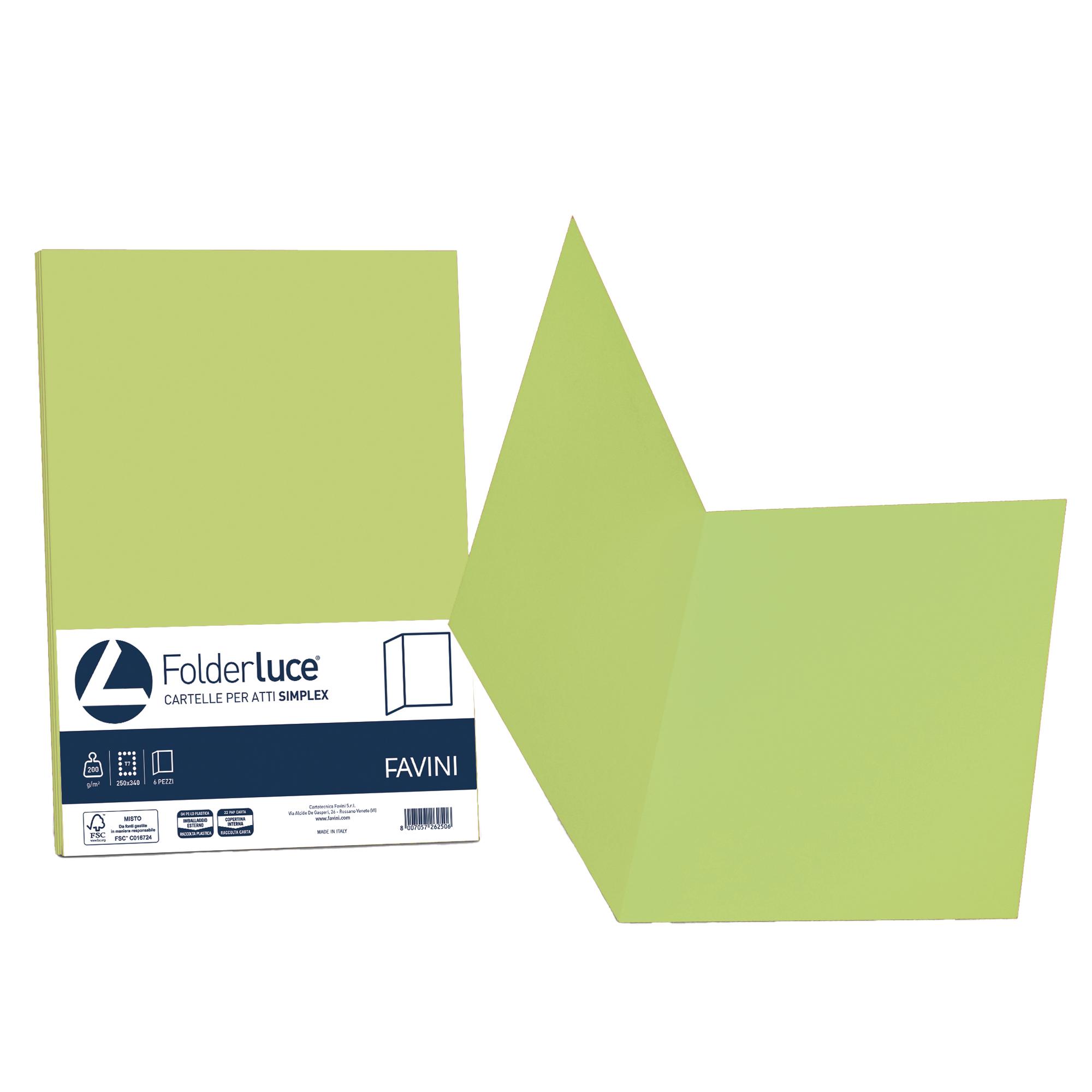 Cartellina semplice Luce - 200 gr - A4 …