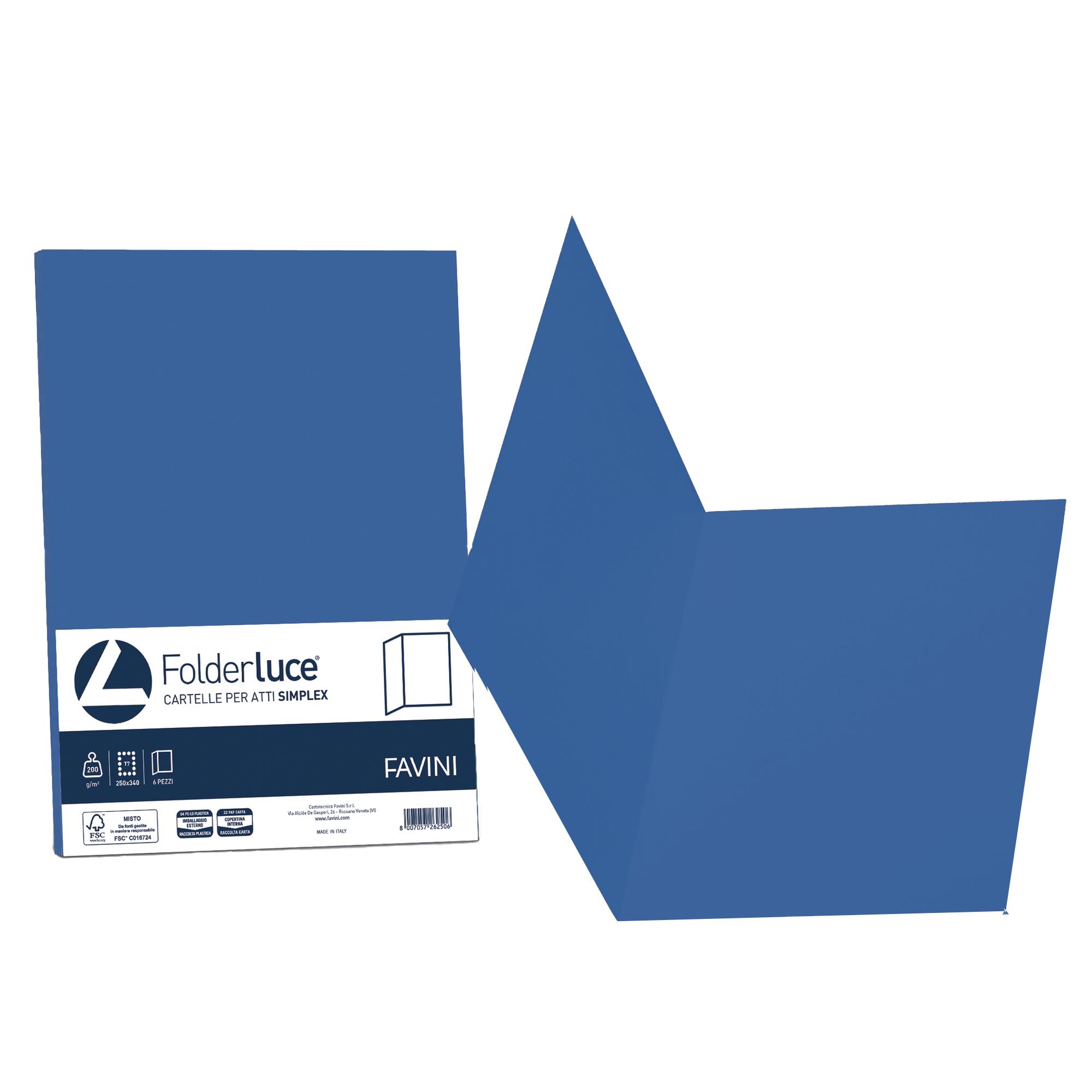 Cartellina semplice Luce - 200 gr - A4 …