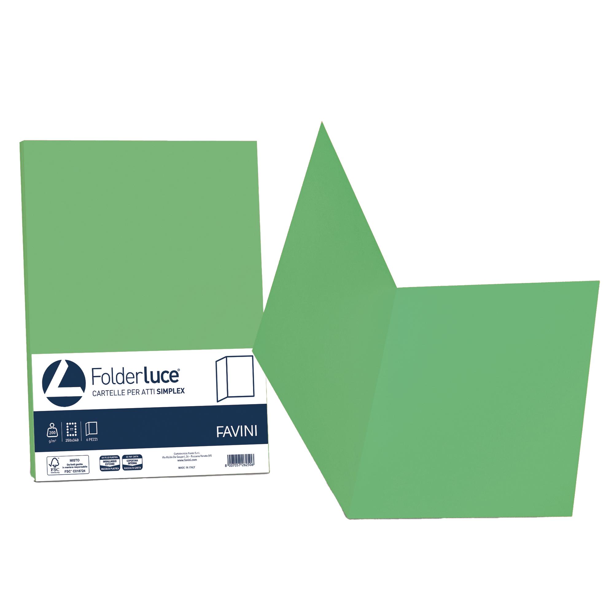 Cartellina semplice Luce - 200 gr - A4 …