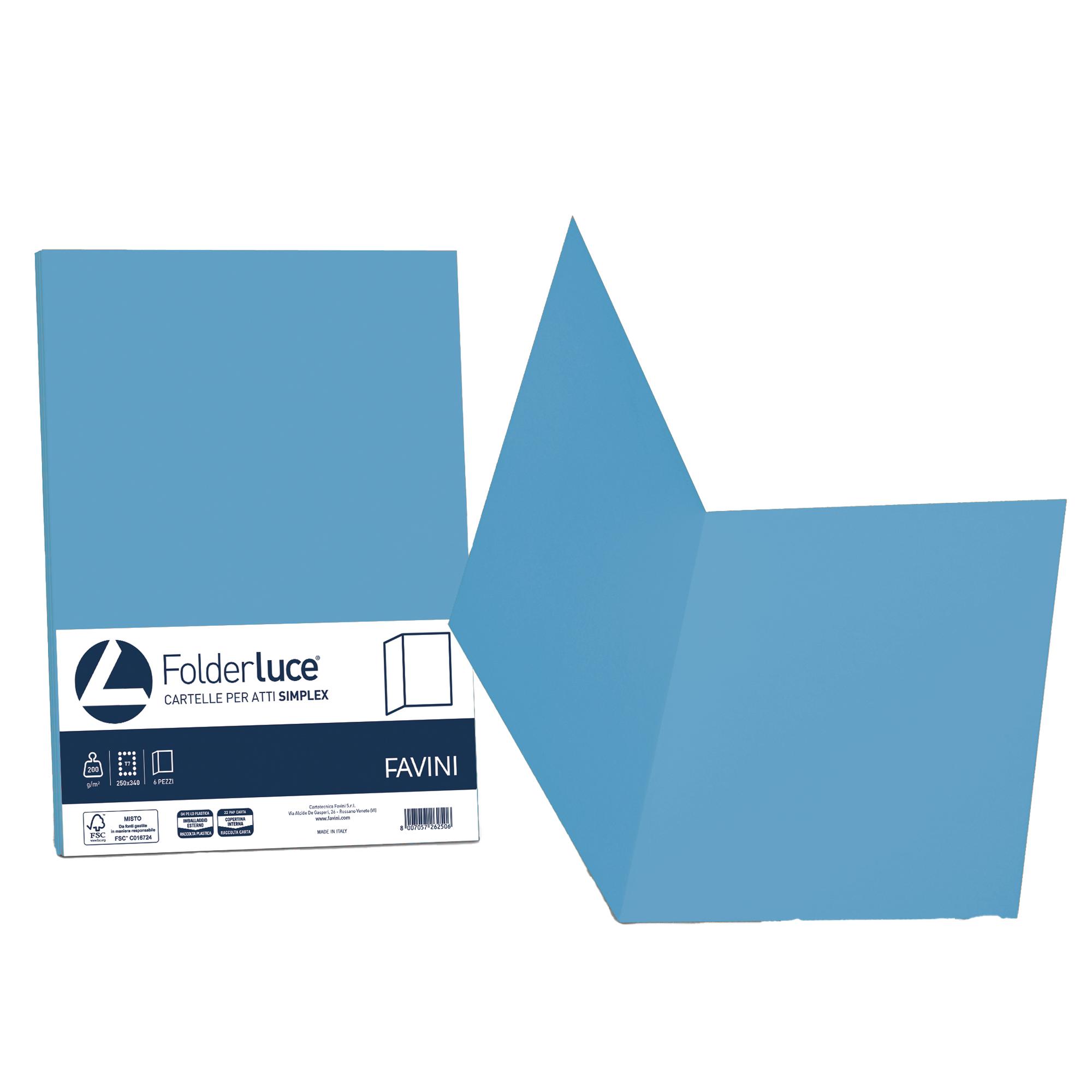 Cartellina semplice Luce - 200 gr - A4 …