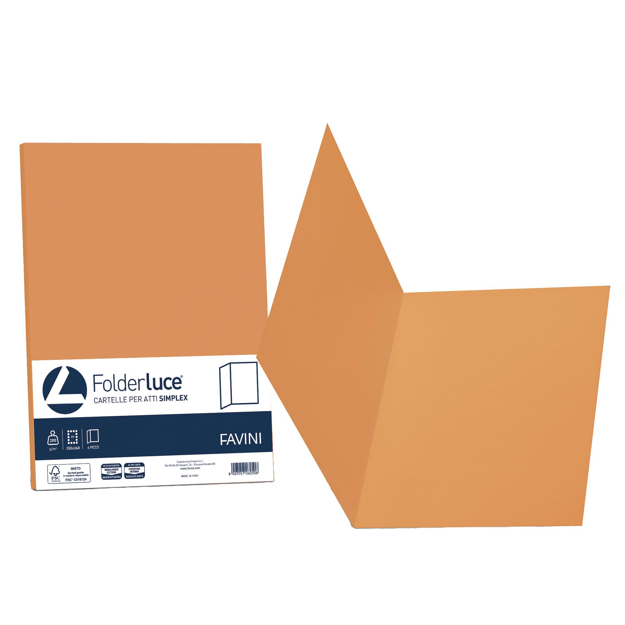 Cartellina semplice Luce - 200 gr - A4 …