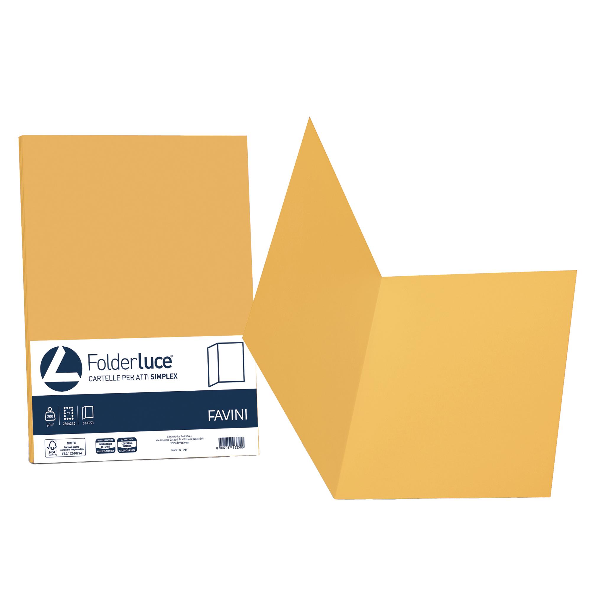 Cartellina semplice Luce - 200 gr - A4 …