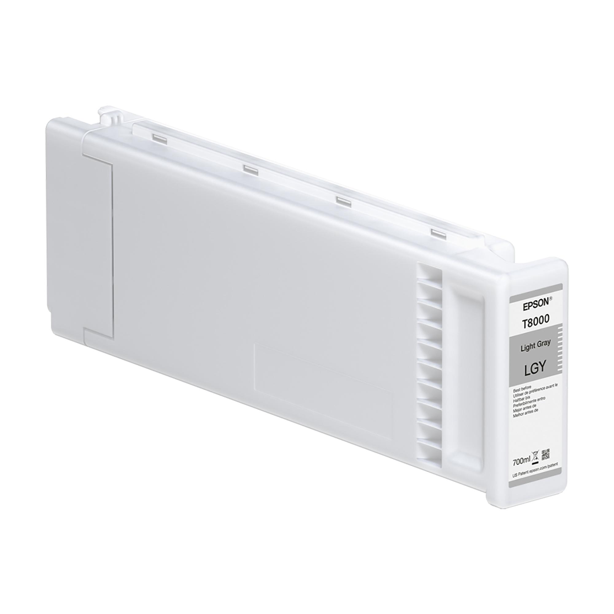 Epson T8000 - 700 ml - grigio chiaro - originale - cartuccia d'inchiostro - per SureColor SC-P10000, SC-P20000, SC-P20000SE