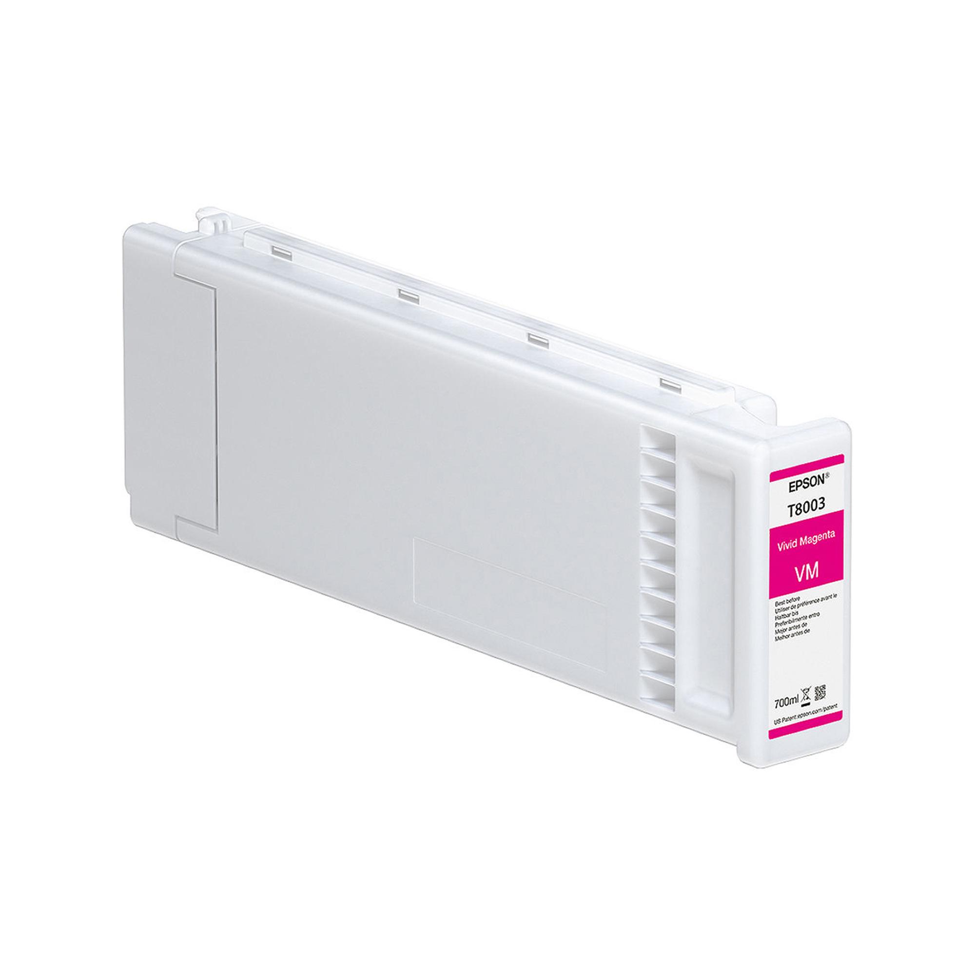 Epson T8003 - 700 ml - magenta Vivid - originale - cartuccia d'inchiostro - per SureColor SC-P10000, SC-P20000
