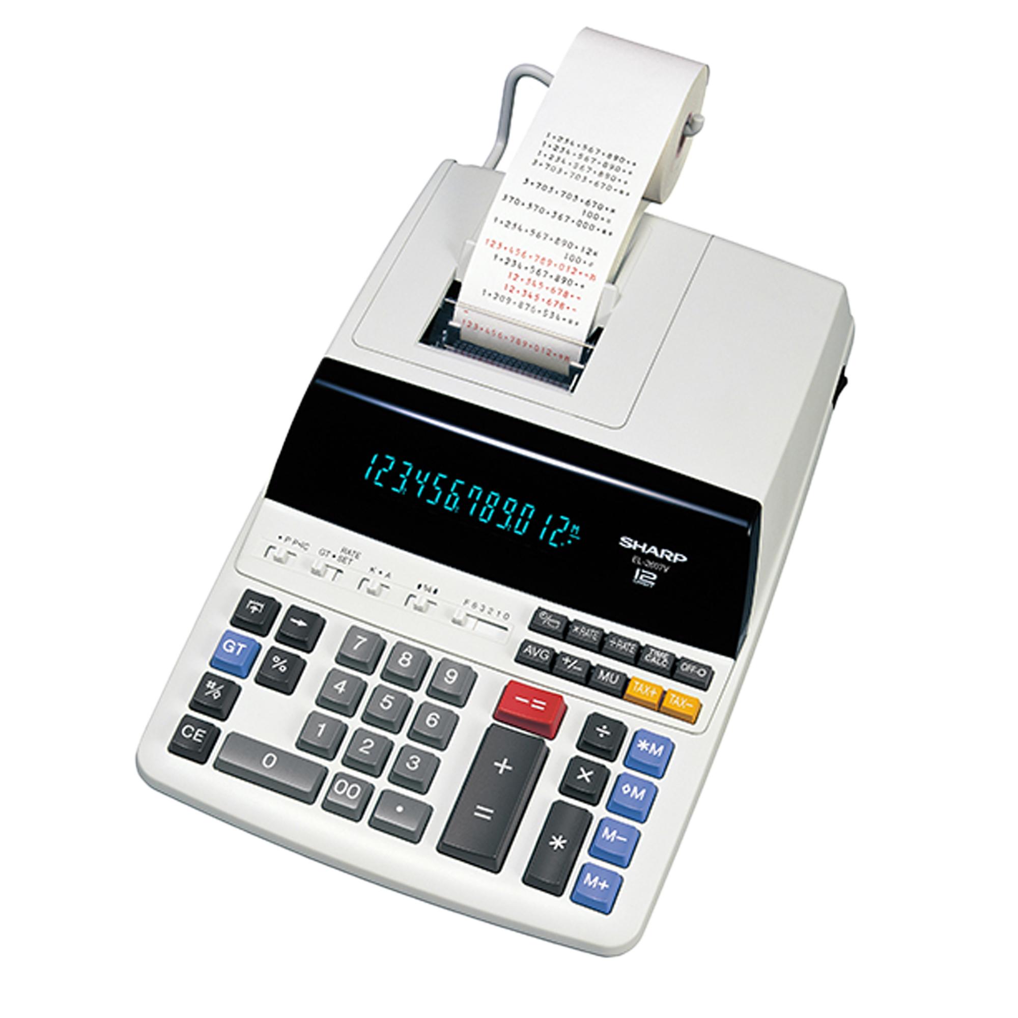 SHARP - CALCOLATRICE SCRIVENTE EL-2607V