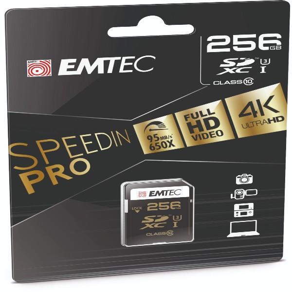 Emtec - SD Speedin USH-1 U3 - ECMSD256GXC10SP …