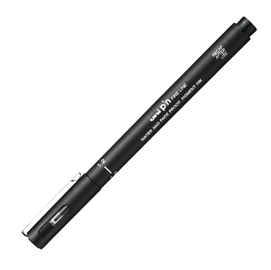 OSAMA PIN FINELINER MARCATORE A PENNA PUNTA AD AGO 1.2 mm NERO CONF 12 Pz.