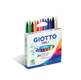 CF24PASTELLI GIOTTO CERA