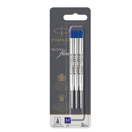 SCRITTURA E CORREZIONE - Refill sfera Quinkflow - Blu