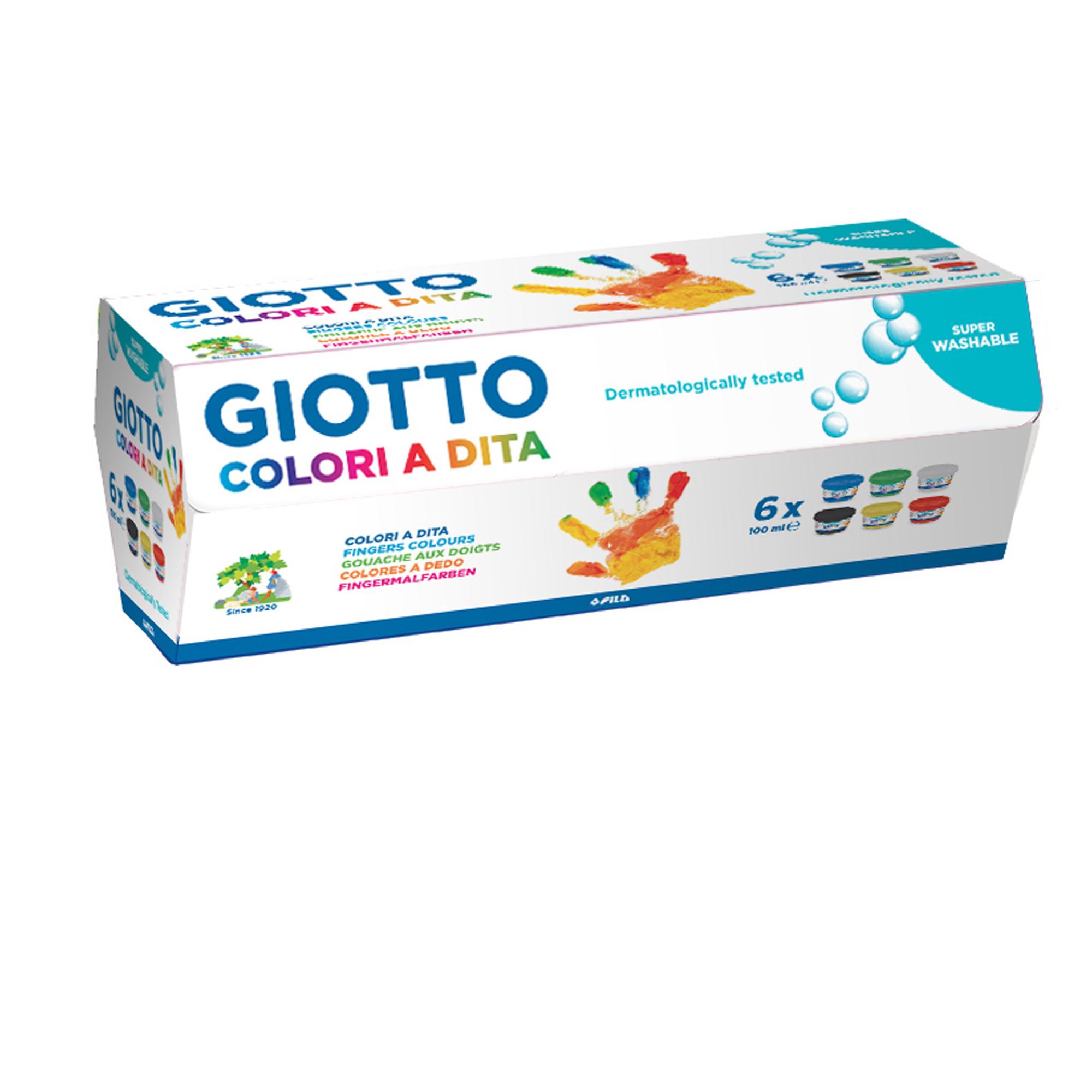 CF6 GIOTTO COLORI DITA 100ML
