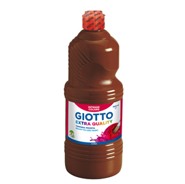 FLACONE 1000ML TEMPERA MARRONE