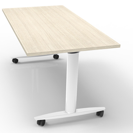 Tavolo multifunzione Taxi - con ruote - 120 x 80 x 73,7 cm - rovere - Artexport