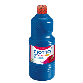 GIOTTO TEMPERA PRONTA FLACONE 1000 ML BLU OLTREMARE