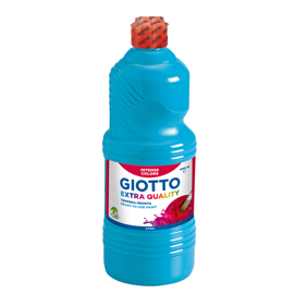 FLACONE 1000ML TEMPERA CYAN