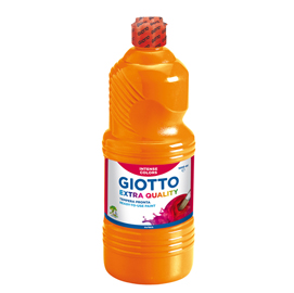 FLACONE 1000ML TEMPERA ARANCIO