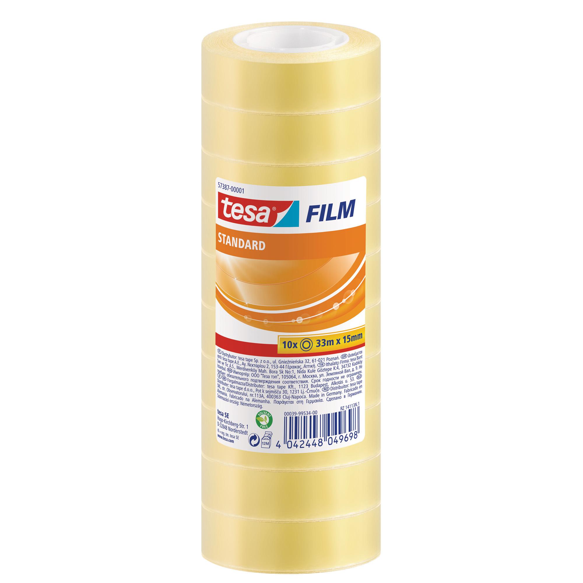 CF10NASTRO ADES TRASP 15MMX33M