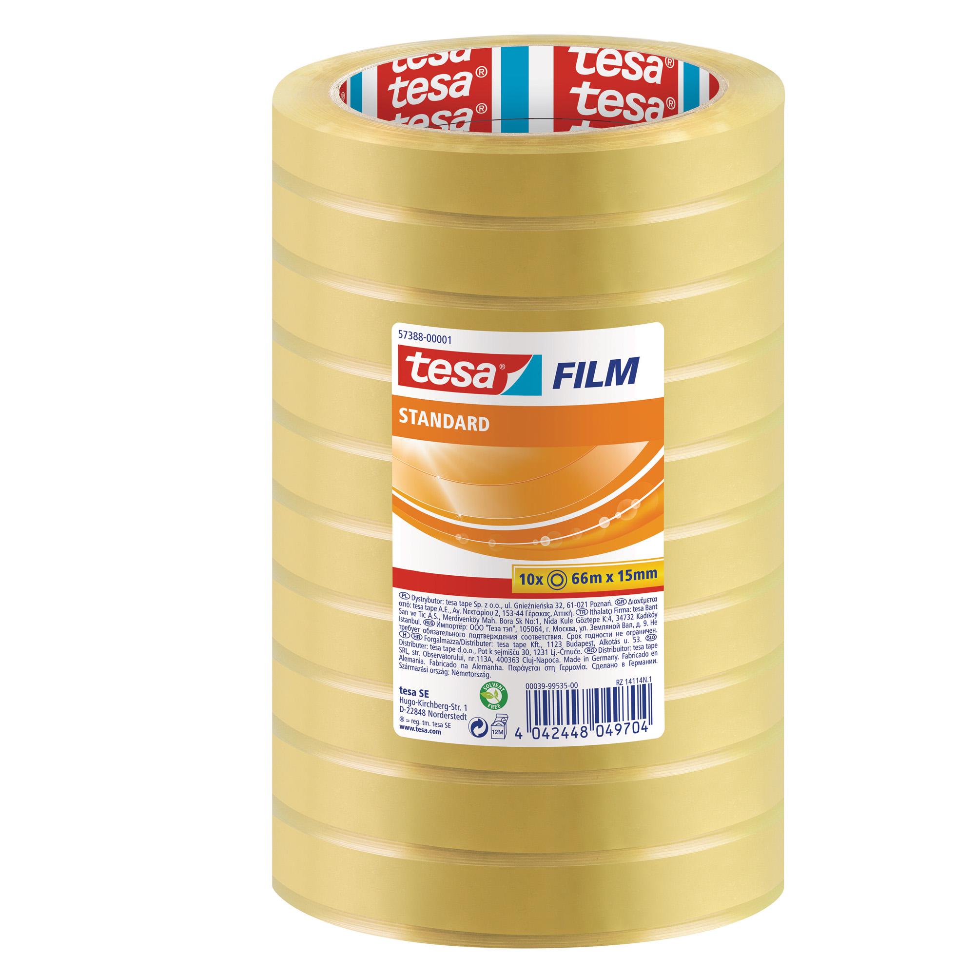CF10NASTRO ADES TRASP 15MMX66M
