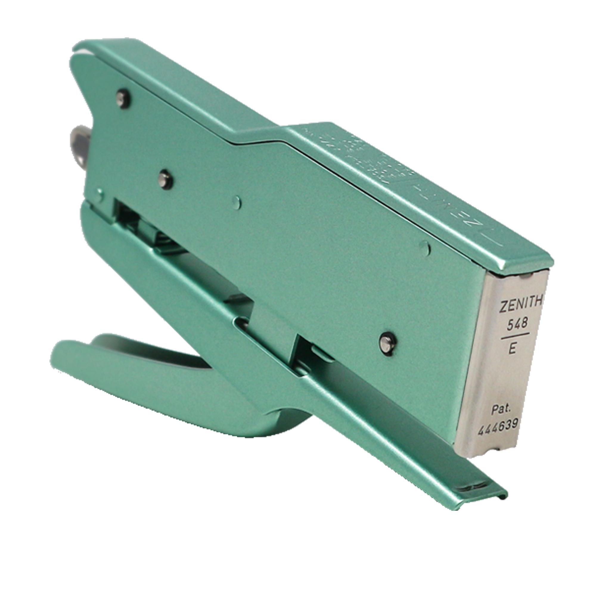 ZENITH 548/E - Graffatrice - 30 fogli - 6/4, 6/6 - metallo - verde