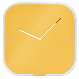 Leitz COSY orologio da parete giallo