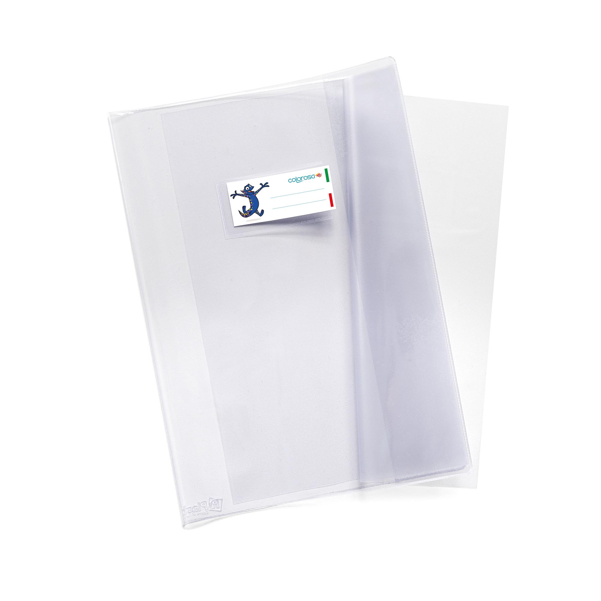 Coprimaxi Supercristallo - c/alette - PVC - 21 x 30 cm - 200 mic - trasparente neutro - Colorosa