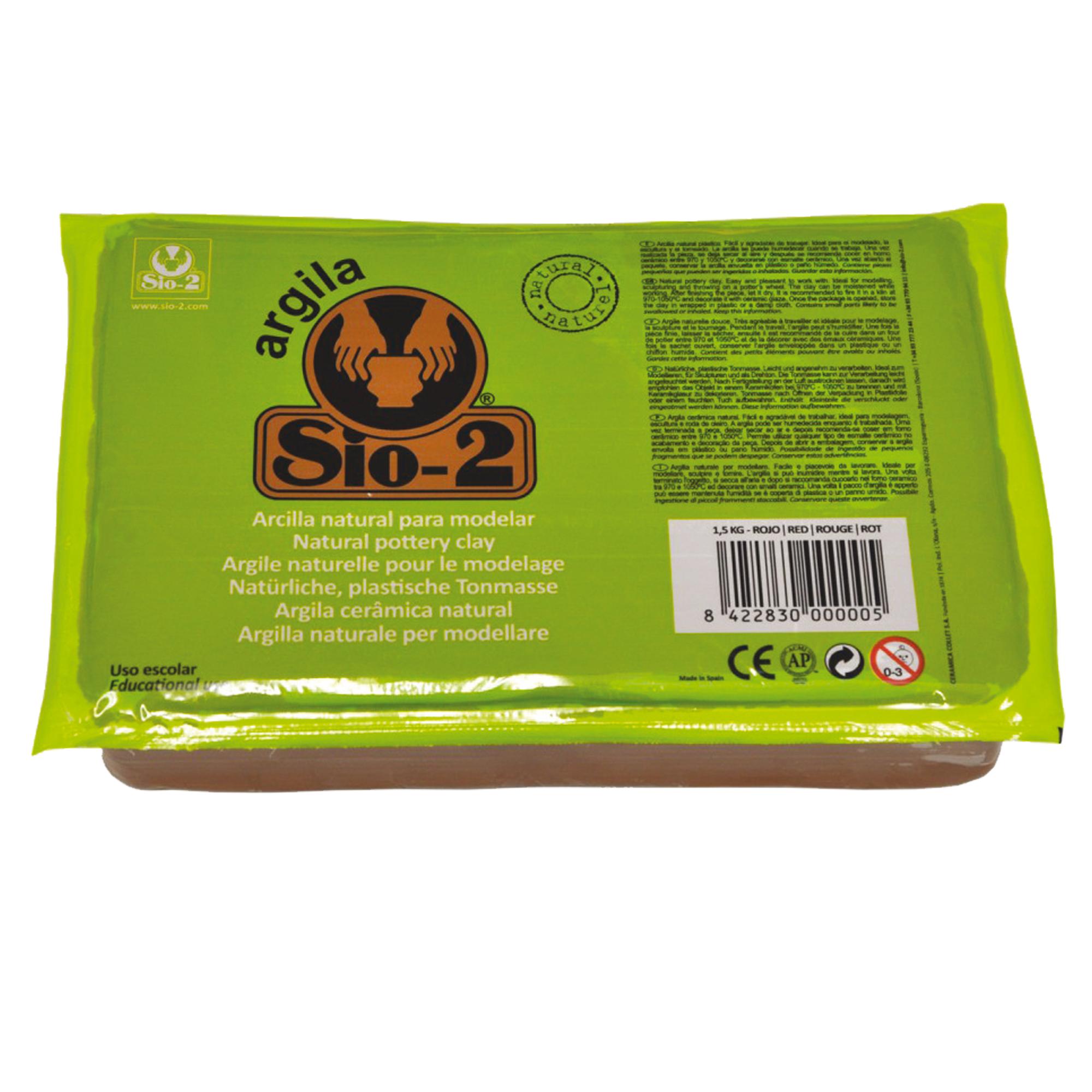 Argilla naturale 100% - panetto 1,5 kg - …