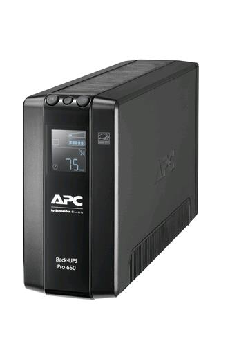 APC Back-UPS Pro BR650MI - UPS - 230 V c.a. V - 390 Watt - 650 VA - USB - connettori di uscita 6 - nero