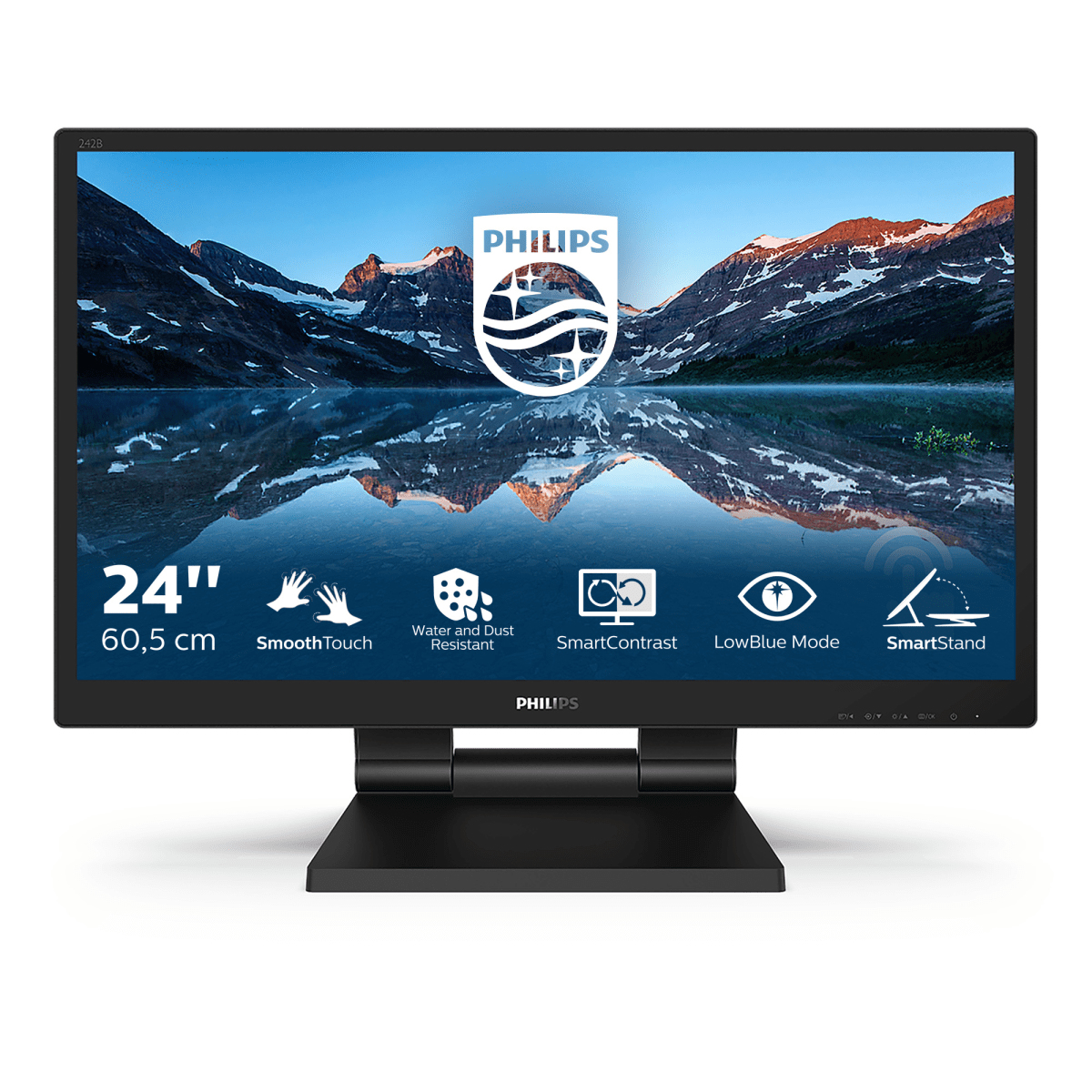 PHILIPS 242B9T/00 23.8" MONITOR LED FULL HD CON SMOOTH TOUCH