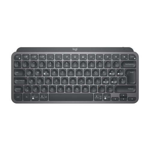 Logitech MX Keys Mini - Tastiera - retroilluminato - Bluetooth - QWERTY - italiana - grafite