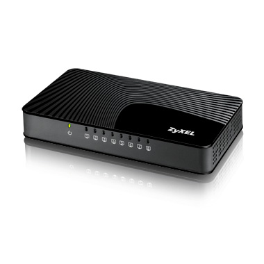 Zyxel GS-108S v2 - Switch - unmanaged - 8 x 10/100/1000 - desktop