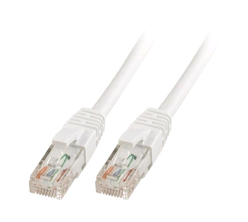 Lindy - Cavo patch - RJ-45 (M) a RJ-45 (M) - 50 cm - UTP - CAT 6 - stampato, antiaggrovigliamento - bianco